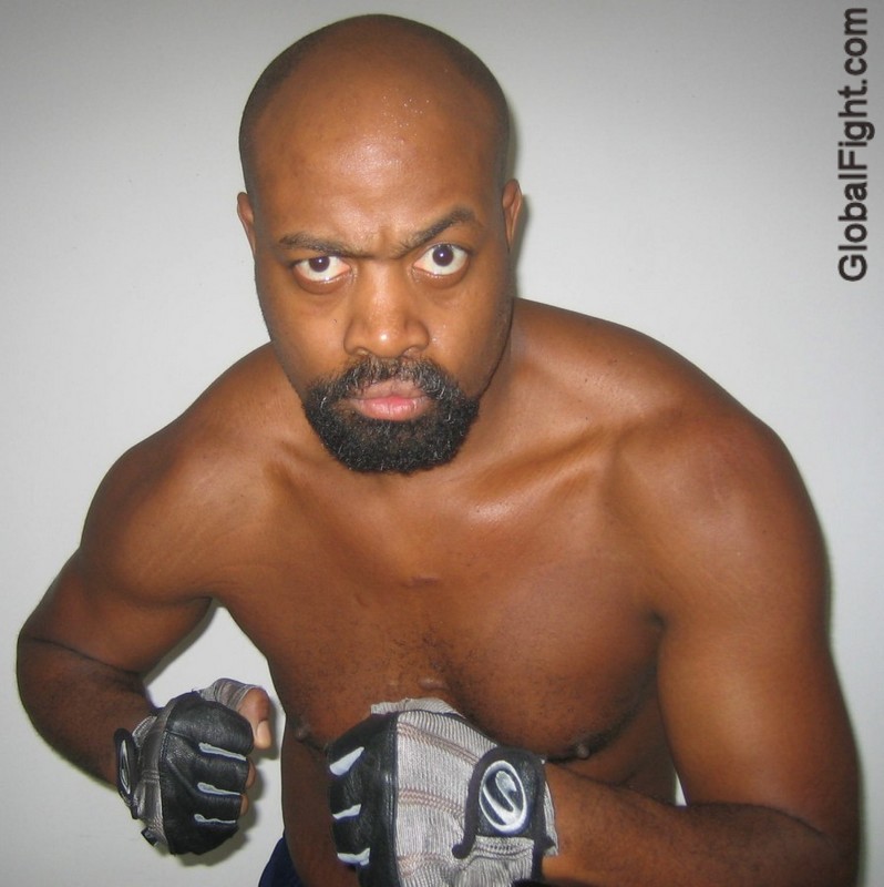 MMA black fighter brawler