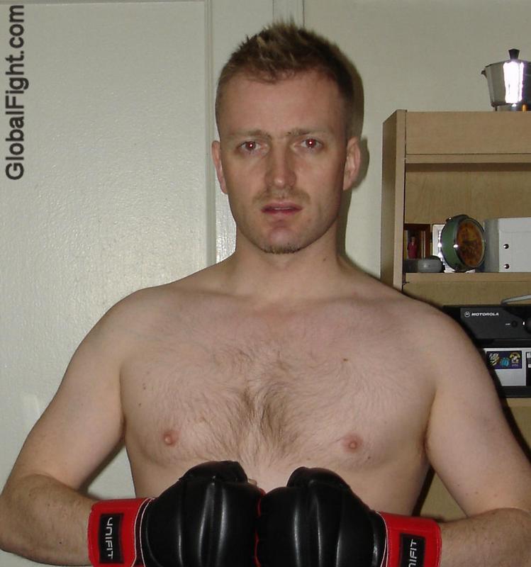 boxing boy leather gloves home workout vod videos