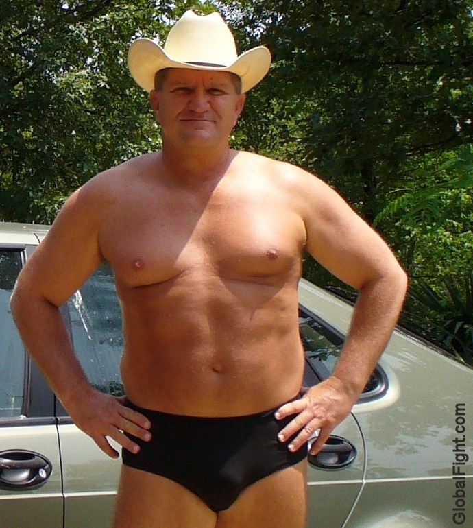 cowboy wrestler gay gear fetish husky hunky man