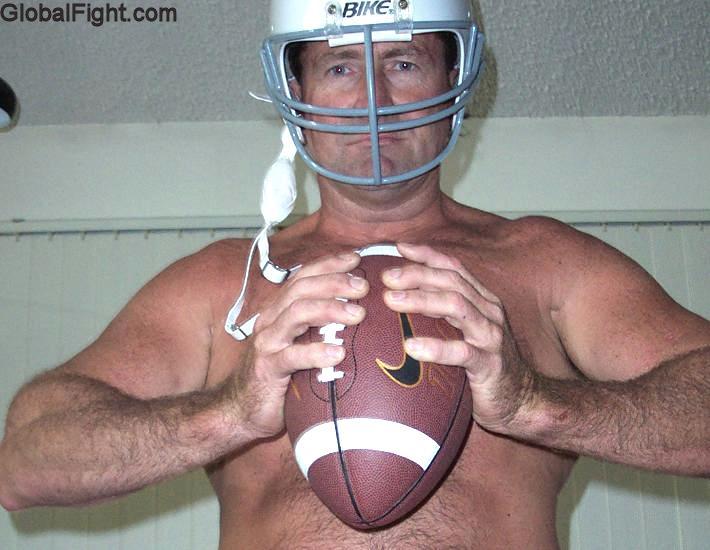 football player daddy bear gay men uniforms fetish