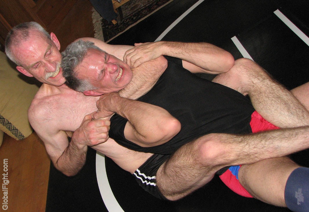 older guys wrestling dudes silver daddies foxes