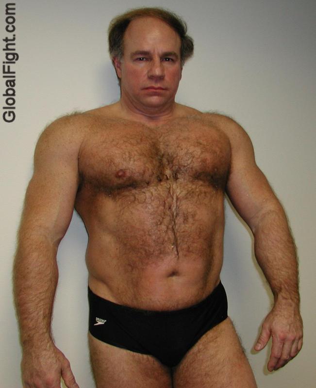 speedos wrestling grandads hairy shoulders bears